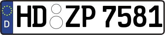 HD-ZP7581