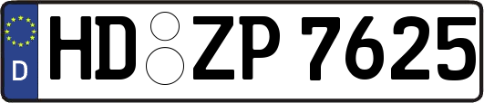 HD-ZP7625