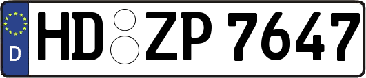 HD-ZP7647