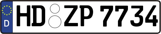 HD-ZP7734