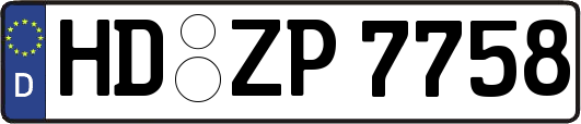 HD-ZP7758
