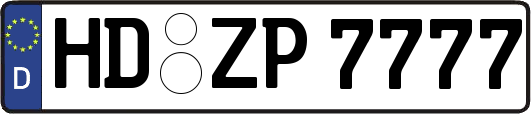 HD-ZP7777