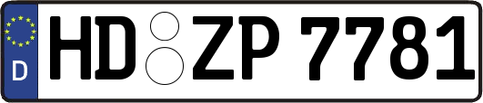HD-ZP7781