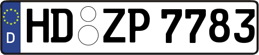 HD-ZP7783