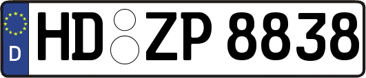 HD-ZP8838