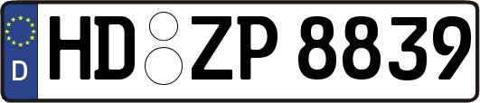 HD-ZP8839