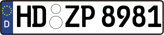 HD-ZP8981