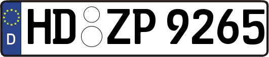 HD-ZP9265