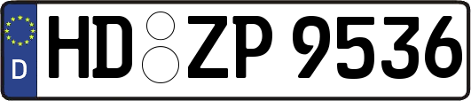HD-ZP9536