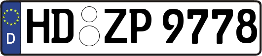 HD-ZP9778