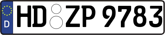 HD-ZP9783