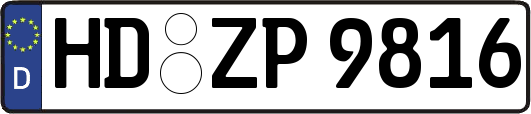 HD-ZP9816
