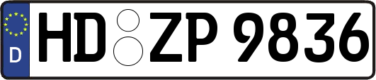 HD-ZP9836