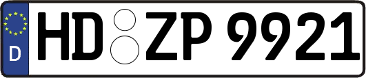 HD-ZP9921