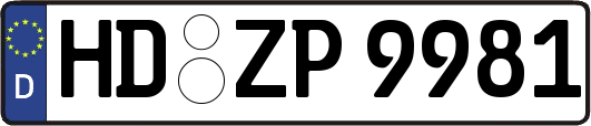 HD-ZP9981