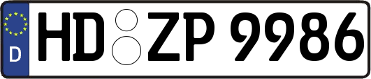 HD-ZP9986