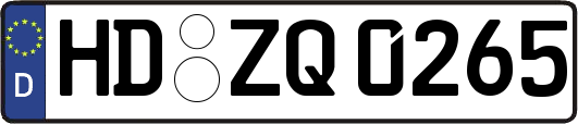 HD-ZQ0265