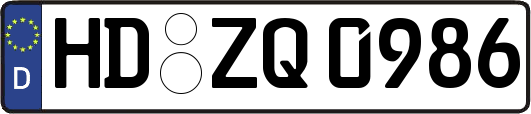 HD-ZQ0986