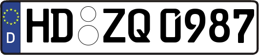 HD-ZQ0987