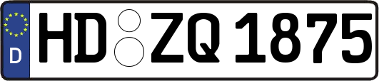 HD-ZQ1875
