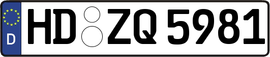 HD-ZQ5981