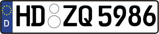HD-ZQ5986