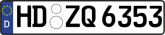 HD-ZQ6353