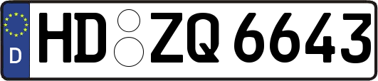 HD-ZQ6643