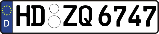 HD-ZQ6747