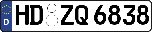 HD-ZQ6838