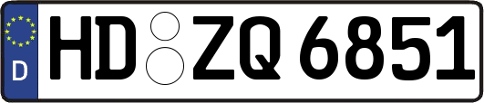 HD-ZQ6851