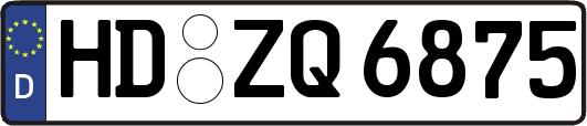 HD-ZQ6875