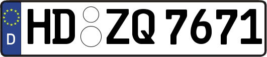 HD-ZQ7671