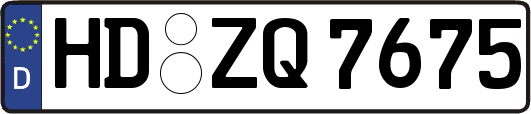 HD-ZQ7675