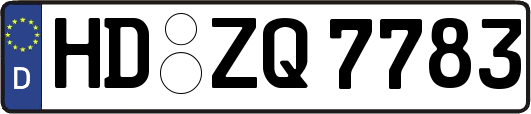 HD-ZQ7783