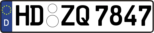 HD-ZQ7847