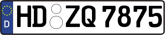 HD-ZQ7875