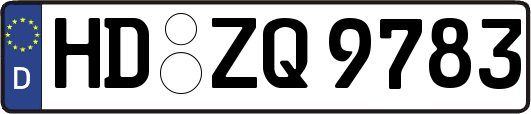 HD-ZQ9783
