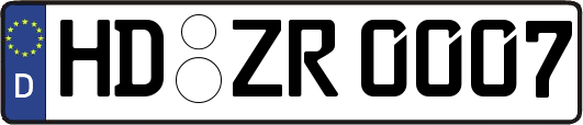HD-ZR0007