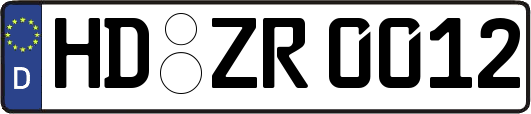 HD-ZR0012