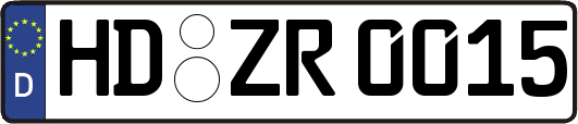 HD-ZR0015