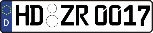 HD-ZR0017