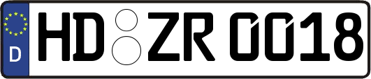 HD-ZR0018