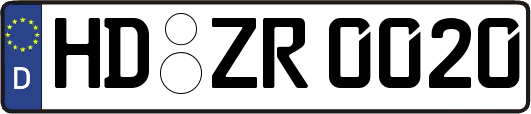 HD-ZR0020
