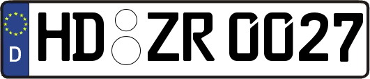 HD-ZR0027