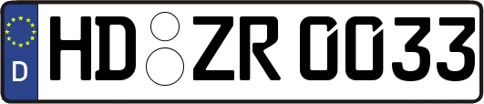 HD-ZR0033
