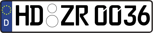 HD-ZR0036