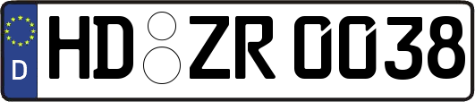 HD-ZR0038