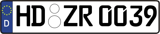 HD-ZR0039