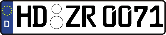 HD-ZR0071